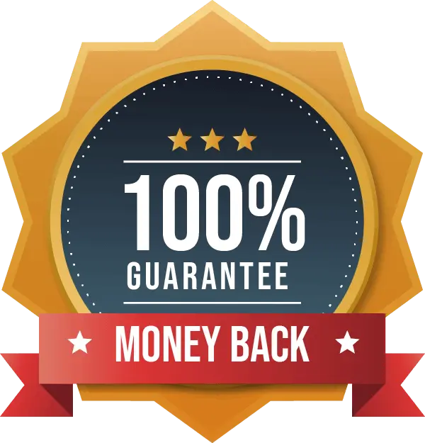 Flash Burn 60-Day 100% Money Back Guarantee seal